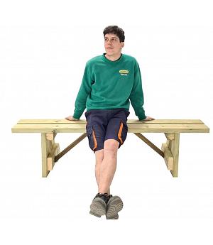 BANCO DE MADERA PARA EXTERIORES MASGAMES ZURICH 180, USO PUBLICO EN1176 -  MA500028